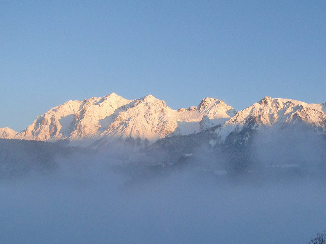 Ennstal alpine panorama
