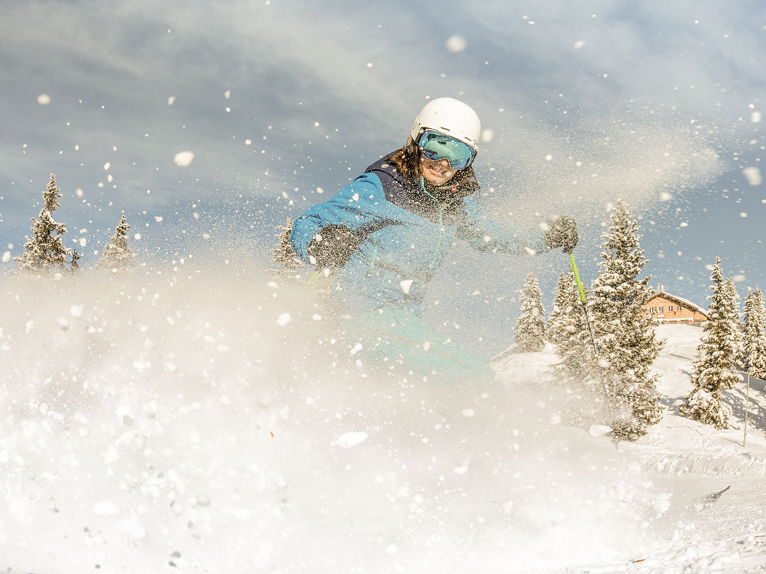 Hochwurzen powder snow